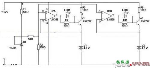 lm358碱性电池充电器电路图  第1张