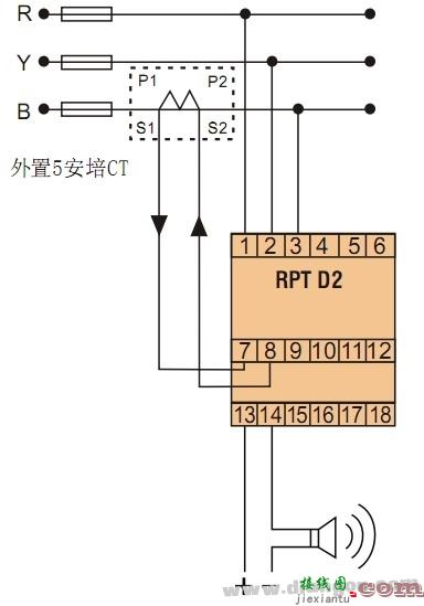 逆功率继电器接线图  第1张