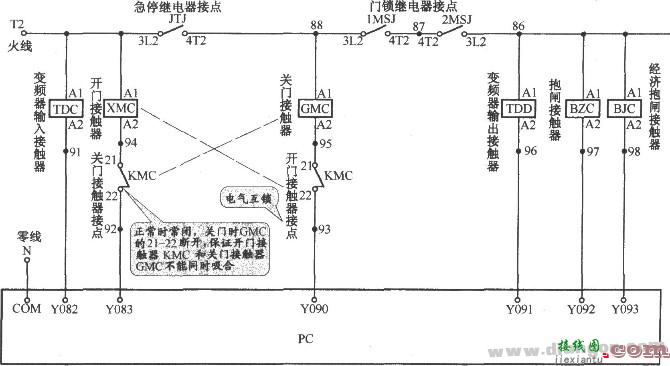 继电器控制电路原理图和接线图大全  第24张