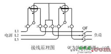 三相有功电度表接线原理图  第2张