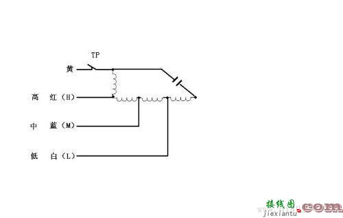 电风扇接线图  第1张
