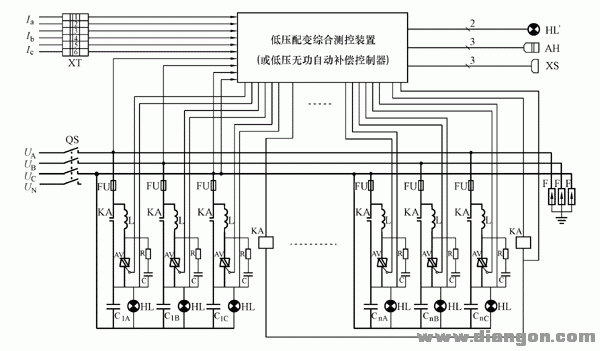 低压无功补偿原理图  第1张