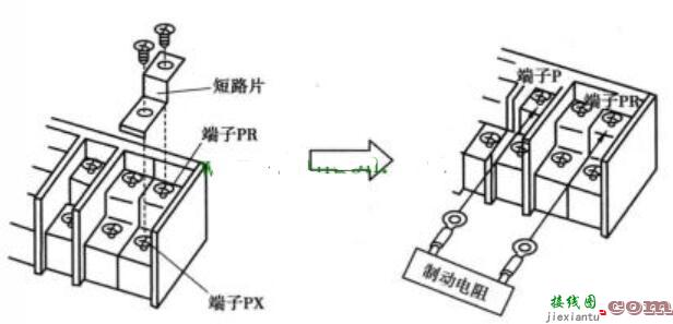 变频器接线端子说明图  第10张