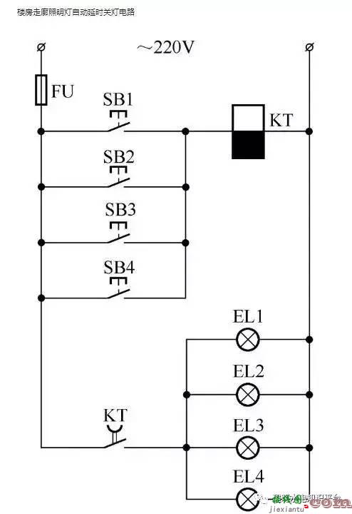 常见照明控制线路原理图介绍  第11张