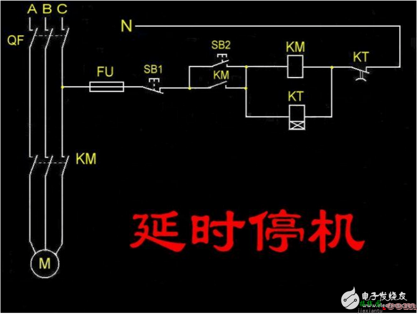 小功率生活水泵的电气控制线路的工作原理  第1张