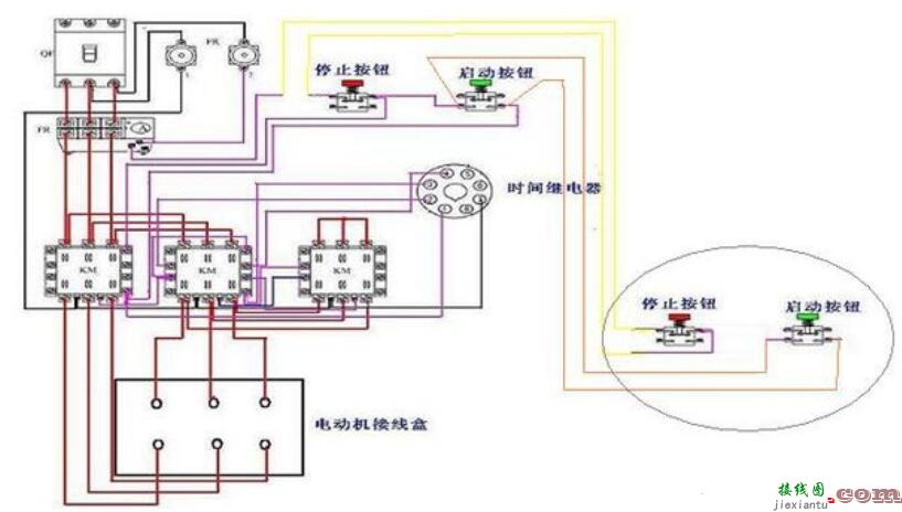 多款两地控制电机电路图讲解  第3张
