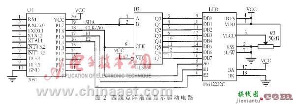 采用74LS164芯片实现液晶的四线控制  第5张