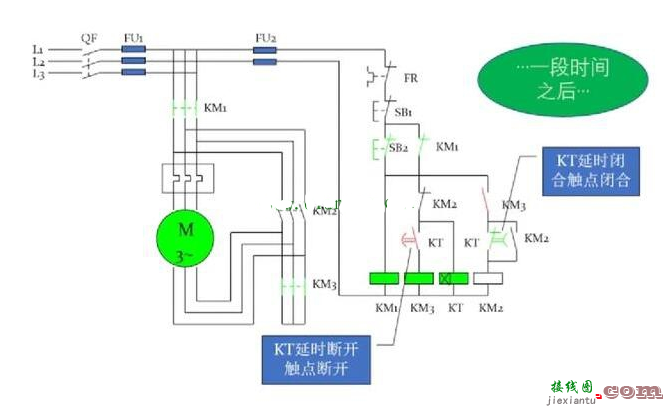 星三角降压启动电路，你能这样答出来吗？  第6张