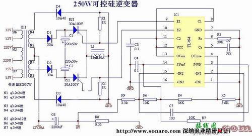 电鱼机制作线路图  第7张