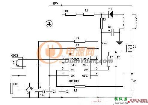 基于UC3842的断开震荡电路方式  第2张