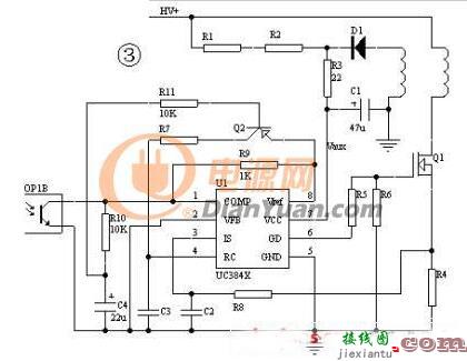 基于UC3842的断开震荡电路方式  第1张