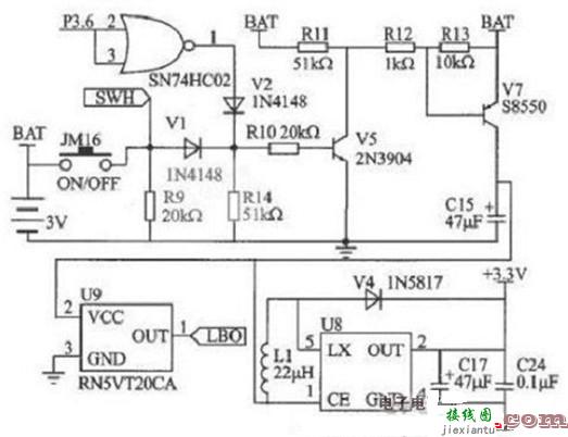 两款典型的电池供电电路图  第2张