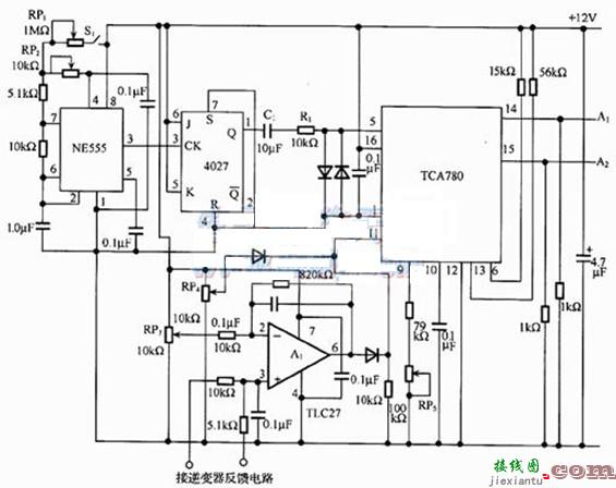 TCA780逆变器PWM控制电路图  第1张