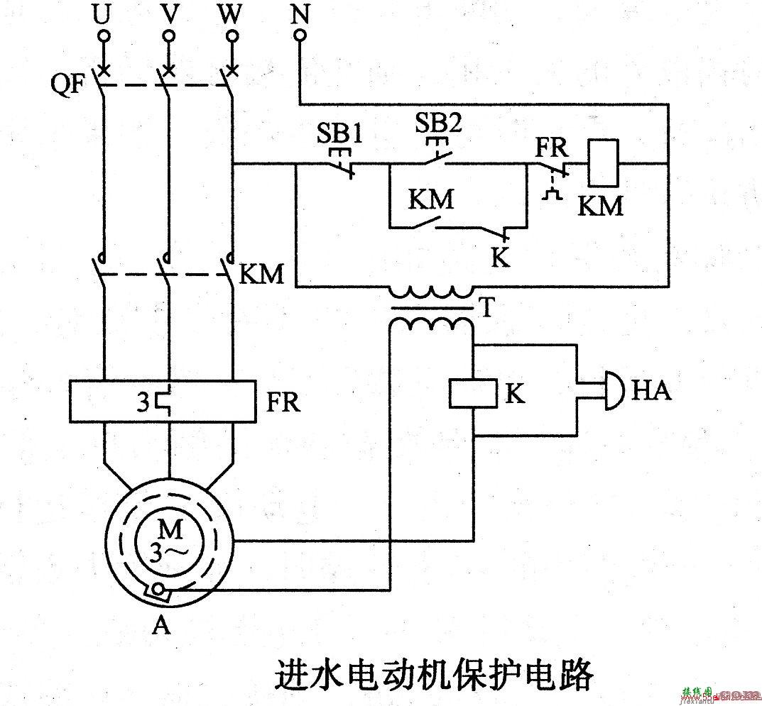 进水电动机保护电路  第1张