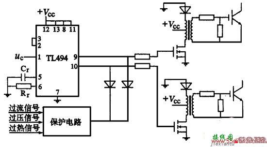 大功率IGBT高频逆变电焊机电路图  第1张