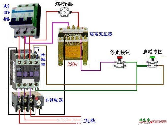 典型电机控制电路实物图  第1张