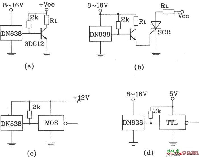 ND838的几种典型应用电路图  第1张