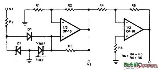 精密双路追踪参考电压电路  第1张