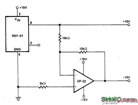 ±10V的参考电路  第1张