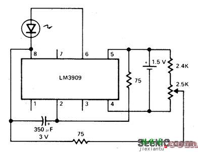 变量闪光电路  第1张