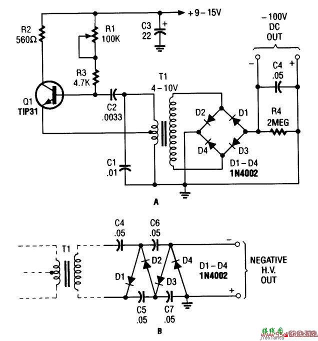 负电压电源电路  第1张