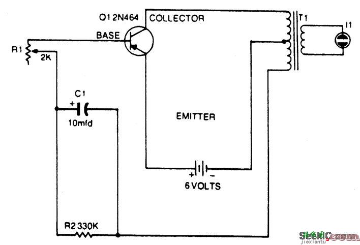 霓虹闪光灯电路  第1张