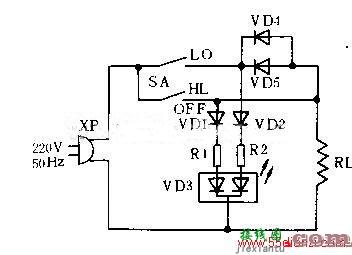 调温电热器电路图  第1张