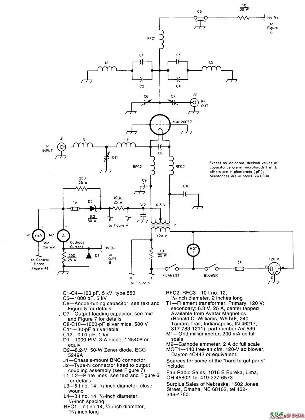 1.2kW144MHz的线性放大器  第1张