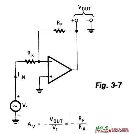 反相放大器电路图  第1张
