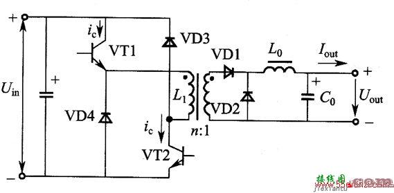双管正激式变换器电路图  第1张