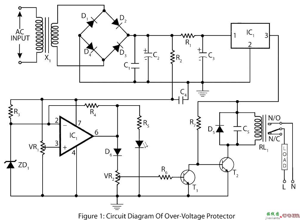 过压保护电路  第1张
