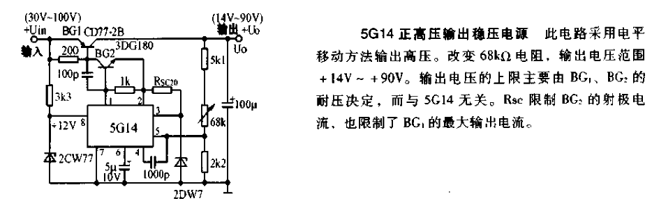 5G14正高压输出稳压电源  第1张