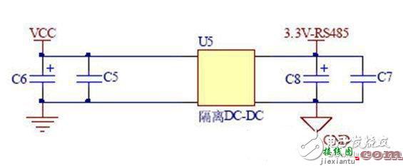 3.3V供电的RS485接口远距离数据通信电路设计  第1张