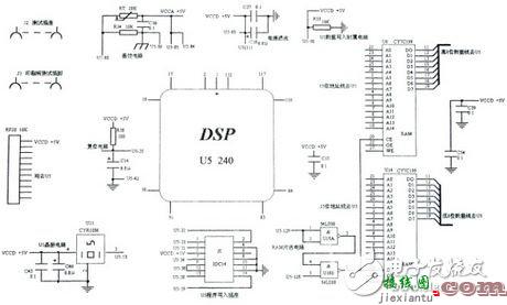 DSP电路与串口接收电路 - 深入解读红外导弹跟踪系统整体电路  第1张