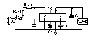 由S-405A构成5V实用电路图  第1张