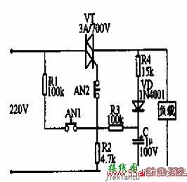 停电自锁开关电路  第1张