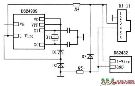 RJ-11桥接电路的原理图  第1张