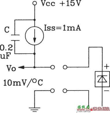 TSV型温度传感器采用恒流源的测温电路图  第1张