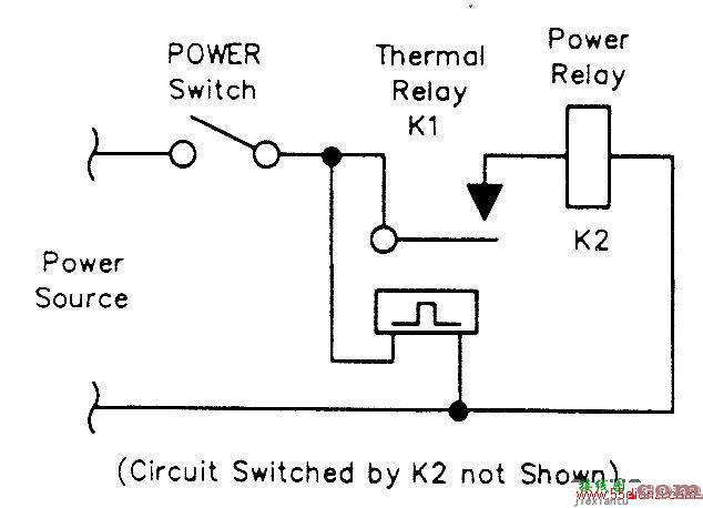 恒温继电器应用电路  第1张