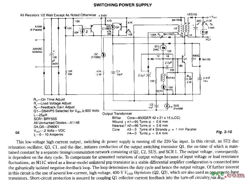 Switching Power Supply Charging circuit  第1张