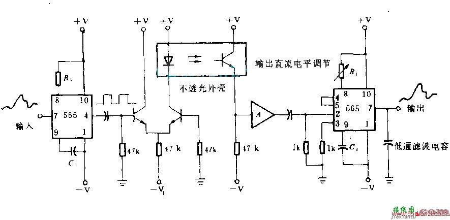 模拟隔离电路图  第1张