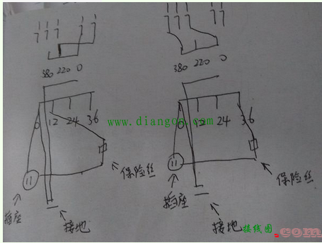 行灯变压器接线方法图解  第1张