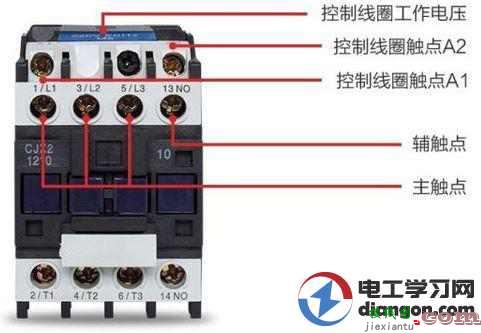 交流接触器的接线方法和窍门图解  第1张