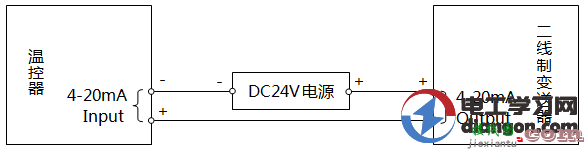 温控器与变送器的接线方法图解  第1张