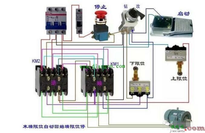 行程开关接线方法  第8张