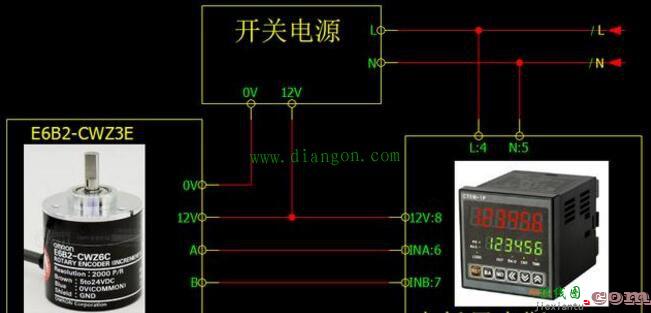 韩国奥托尼克斯与欧姆龙编码器接线方法图解  第2张