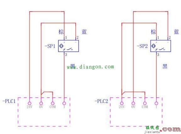 接近开关接到PLC接线方法图解  第1张