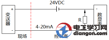 二线制变送器接线方法图解  第1张