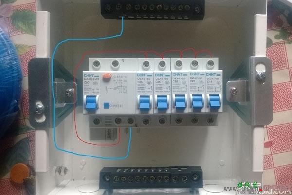 家用配电箱接线图_家用配电箱接线教程_家用配电箱接线方法图解  第2张