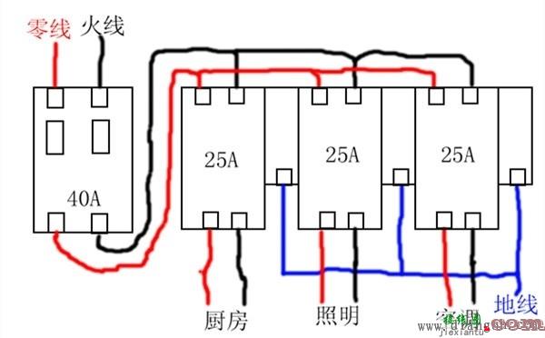 空气开关接线方法  第2张